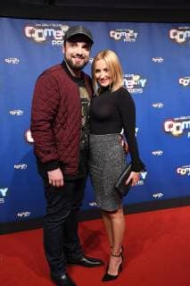 Comedian Ingmar Stadelmann with Girlfriend Natalia , at 24 10 2017 in Cologne to award Ceremony the German Comedy price 2017