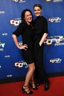 Comedian Carolin Kebekus and Martina Hill l r , at 24 10 2017 in Cologne to award Ceremony the German Comedy price 2017