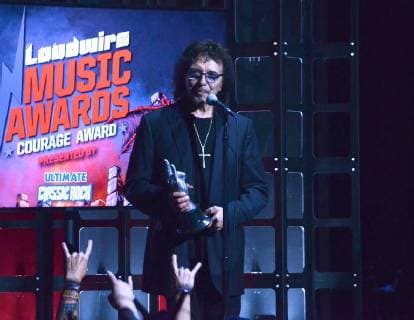 October 24, 2017 - Los Angeles, California, USA - TONY IOMMI attends the Loudwire Music Awards at The Novo by Microsoft. Los Angeles USA - ZUMAb173 20171024_zap_b173_013 Copyright: xBillyxBennightx