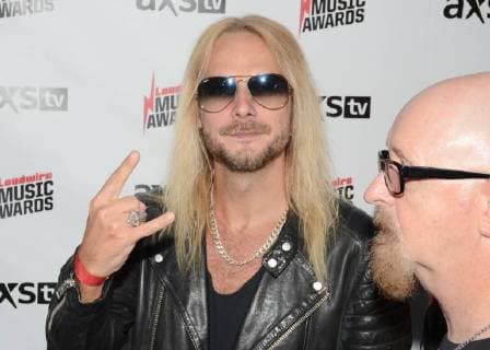 October 24, 2017 - Los Angeles, California, USA - RICHIE FAULKNER and ROB HALFORD attends the Loudwire Music Awards at The Novo by Microsoft. Los Angeles USA - ZUMAb173 20171024_zap_b173_010 Copyright: xBillyxBennightx