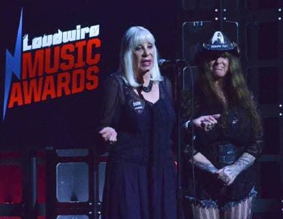 October 24, 2017 - Los Angeles, California, USA - WENDY DIO and RITA HANEY attends the Loudwire Music Awards at The Novo by Microsoft. Los Angeles USA - ZUMAb173 20171024_zap_b173_022 Copyright: xBillyxBennightx