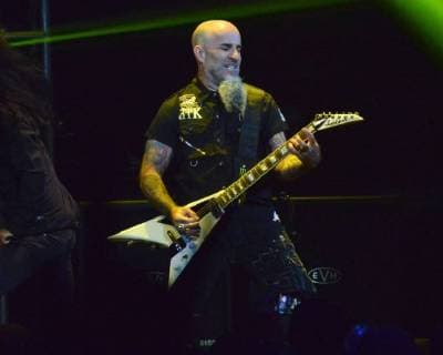 October 25, 2017 - Los Angeles, California, USA - ANTHRAX performs at the Loudwire Music Awards at The Novo by Microsoft. Los Angeles USA - ZUMAb173 20171025_zap_b173_008 Copyright: xBillyxBennightx