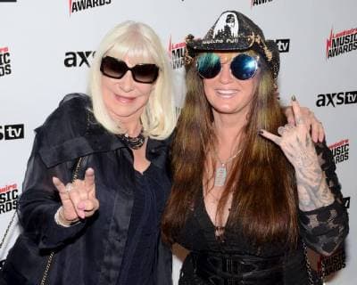 October 24, 2017 - Los Angeles, California, USA - WENDY DIO and RITA HANEY attends the Loudwire Music Awards at The Novo by Microsoft. Los Angeles USA - ZUMAb173 20171024_zap_b173_054 Copyright: xBillyxBennightx