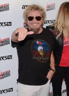 October 24, 2017 - Los Angeles, California, USA - SAMMY HAGAR attends the Loudwire Music Awards at The Novo by Microsoft. Los Angeles USA - ZUMAb173 20171024_zap_b173_066 Copyright: xBillyxBennightx