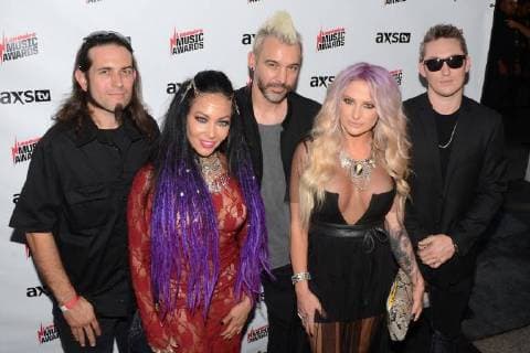 October 24, 2017 - Los Angeles, California, USA - BUTCHER BABIES attends the Loudwire Music Awards at The Novo by Microsoft. Los Angeles USA - ZUMAb173 20171024_zap_b173_048 Copyright: xBillyxBennightx