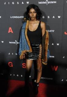 October 25, 2017 - Hollywood, California, U.S. - Diamond White attends The Los Angeles Premiere of Jigsaw held at the Arclight Theater in Hollywood, California on October 25, 2017. 2017 Hollywood U.S. - ZUMAl86_ 20171025_zaf_l86_029 Copyright: xDavexLongendykex