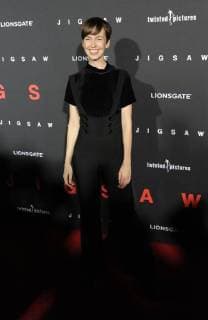 October 25, 2017 - Hollywood, California, U.S. - Brittany Allen attends The Los Angeles Premiere of Jigsaw held at the Arclight Theater in Hollywood, California on October 25, 2017. 2017 Hollywood U.S. - ZUMAl86_ 20171025_zaf_l86_045 Copyright: xDavexLongendykex
