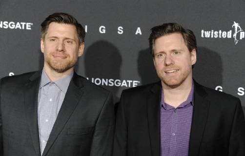 October 25, 2017 - Hollywood, California, U.S. - Peter Spierig, Michael Spierig attends The Los Angeles Premiere of Jigsaw held at the Arclight Theater in Hollywood, California on October 25, 2017. 2017 Hollywood U.S. - ZUMAl86_ 20171025_zaf_l86_049 Copyright: xDavexLongendykex