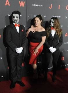 October 25, 2017 - Hollywood, California, U.S. - Lauren Ash attends The Los Angeles Premiere of Jigsaw held at the Arclight Theater in Hollywood, California on October 25, 2017. 2017 Hollywood U.S. - ZUMAl86_ 20171025_zaf_l86_083 Copyright: xDavexLongendykex