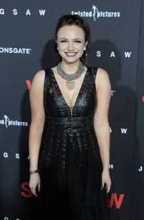 October 25, 2017 - Hollywood, California, U.S. - Mykie attends The Los Angeles Premiere of Jigsaw held at the Arclight Theater in Hollywood, California on October 25, 2017. 2017 Hollywood U.S. - ZUMAl86_ 20171025_zaf_l86_101 Copyright: xDavexLongendykex