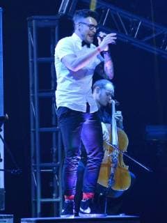 October 24, 2017 - Los Angeles, California, USA - DUSTIN BATES and STARSET perfroms at the Loudwire Music Awards at The Novo by Microsoft. Los Angeles USA - ZUMAb173 20171024_zap_b173_088 Copyright: xBillyxBennightx