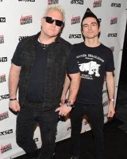 October 24, 2017 - Los Angeles, California, USA - JUSTIN SANE of ANTI-FLAGattends the Loudwire Music Awards at The Novo by Microsoft. Los Angeles USA - ZUMAb173 20171024_zap_b173_100 Copyright: xBillyxBennightx