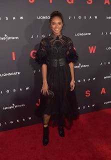 HOLLYWOOD CA OCTOBER 25 Chandler Kinney at Premiere Of Lionsgate s Jigsaw At ArcLight Hollywood in Hollywood California on October 25 2017 Copyright: xFayexSadoux