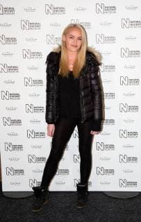 Daisey Robins attends the opening of the Natural History Museum ice rink in London. The ice rink will be open from 26th October 2017 to 7th January 2018. OCTOBER 25th 2017  DFLx172497