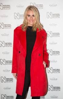 Danielle Armstrong attends the opening of the Natural History Museum ice rink in London. The ice rink will be open from 26th October 2017 to 7th January 2018. OCTOBER 25th 2017  DFLx172497