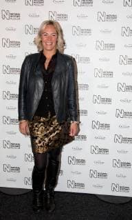 Jo Pickard attends the opening of the Natural History Museum ice rink in London. The ice rink will be open from 26th October 2017 to 7th January 2018. OCTOBER 25th 2017  DFLx172497