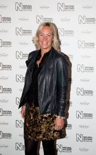 Jo Pickard attends the opening of the Natural History Museum ice rink in London. The ice rink will be open from 26th October 2017 to 7th January 2018. OCTOBER 25th 2017  DFLx172497