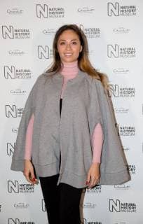 Katya Jones attends the opening of the Natural History Museum ice rink in London. The ice rink will be open from 26th October 2017 to 7th January 2018. OCTOBER 25th 2017  DFLx172497