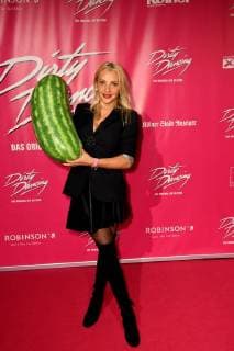 Evelyn , at 26 10 2017 in Cologne to German premiere the Musical Dirty Dancing