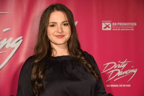 Actress Antonia Michalsky , at 26 10 2017 in Cologne to German premiere the Musical Dirty Dancing