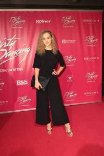 Actress Pauline Angert , at 26 10 2017 in Cologne to German premiere the Musical Dirty Dancing