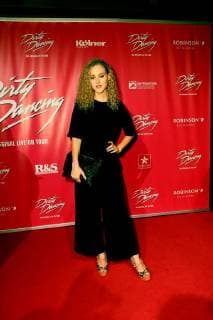 Actress Pauline Angert , at 26 10 2017 in Cologne to German premiere the Musical Dirty Dancing