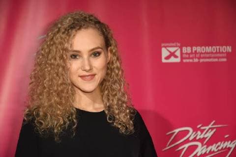 Actress Pauline Angert , at 26 10 2017 in Cologne to German premiere the Musical Dirty Dancing