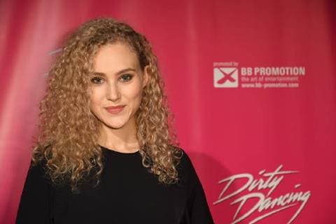 Actress Pauline Angert , at 26 10 2017 in Cologne to German premiere the Musical Dirty Dancing