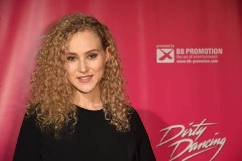 Actress Pauline Angert , at 26 10 2017 in Cologne to German premiere the Musical Dirty Dancing