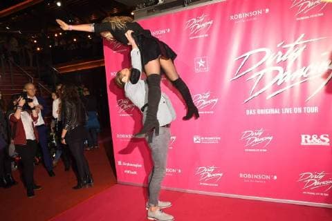 Evelyn , at 26 10 2017 in Cologne to German premiere the Musical Dirty Dancing