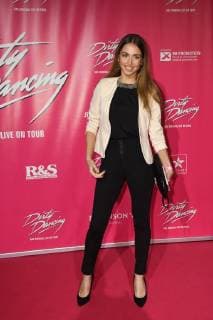 the Dancer Ekaterina Leonova , at 26 10 2017 in Cologne to German premiere the Musical Dirty Dancing