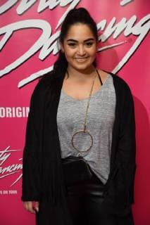 Singer Bahar Kizil , at 26 10 2017 in Cologne to German premiere the Musical Dirty Dancing