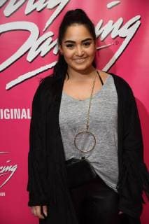 Singer Bahar Kizil , at 26 10 2017 in Cologne to German premiere the Musical Dirty Dancing