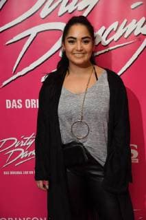 Singer Bahar Kizil , at 26 10 2017 in Cologne to German premiere the Musical Dirty Dancing
