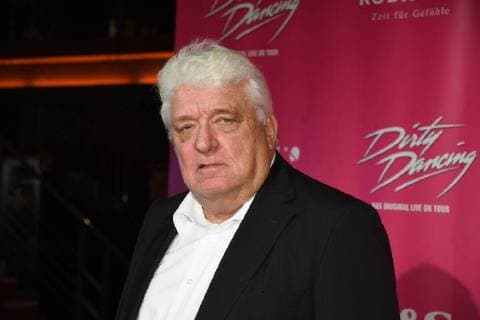 presenter Hans Meiser , at 26 10 2017 in Cologne to German premiere the Musical Dirty Dancing