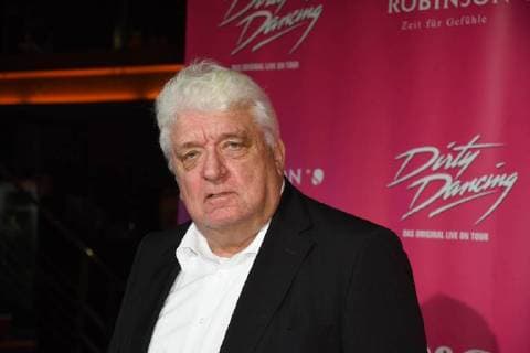 presenter Hans Meiser , at 26 10 2017 in Cologne to German premiere the Musical Dirty Dancing