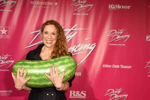 Actress Madlen Kaniuth , at 26 10 2017 in Cologne to German premiere the Musical Dirty Dancing