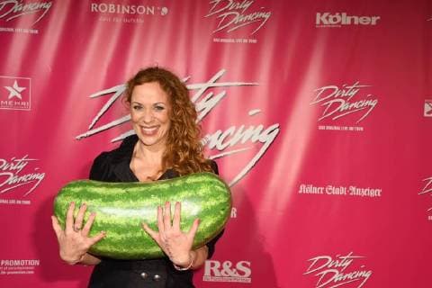 Actress Madlen Kaniuth , at 26 10 2017 in Cologne to German premiere the Musical Dirty Dancing