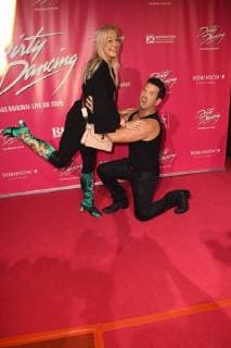 Actor Mareike and Sat Eisenstein , at 26 10 2017 in Cologne to German premiere the Musical Dirty Dancing