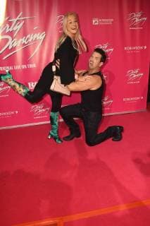 Actor Mareike and Sat Eisenstein , at 26 10 2017 in Cologne to German premiere the Musical Dirty Dancing