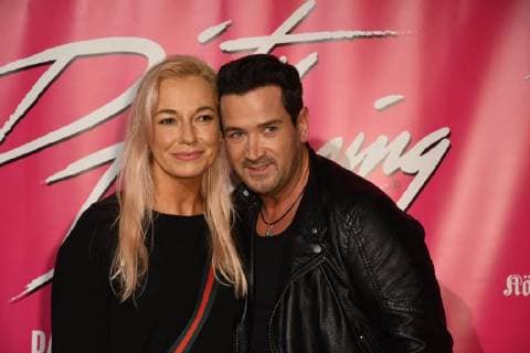 Actor Mareike and Sat Eisenstein , at 26 10 2017 in Cologne to German premiere the Musical Dirty Dancing