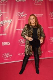 Actress Rebecca Siemoneit Barum , at 26 10 2017 in Cologne to German premiere the Musical Dirty Dancing
