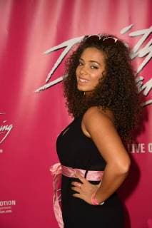 the Singer Michalke , at 26 10 2017 in Cologne to German premiere the Musical Dirty Dancing