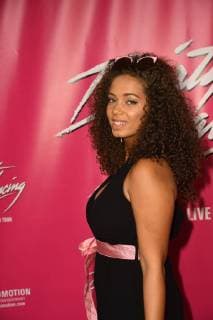 the Singer Michalke , at 26 10 2017 in Cologne to German premiere the Musical Dirty Dancing