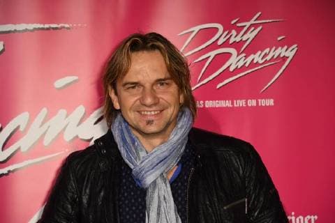 Musician Jens Streifling , at 26 10 2017 in Cologne to German premiere the Musical Dirty Dancing