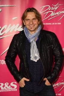 Musician Jens Streifling , at 26 10 2017 in Cologne to German premiere the Musical Dirty Dancing