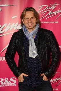 Musician Jens Streifling , at 26 10 2017 in Cologne to German premiere the Musical Dirty Dancing