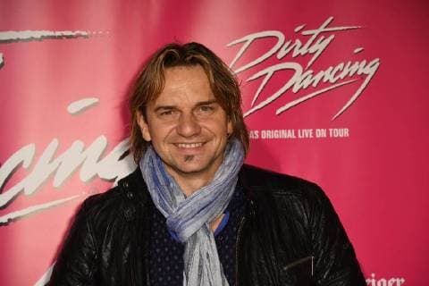 Musician Jens Streifling , at 26 10 2017 in Cologne to German premiere the Musical Dirty Dancing