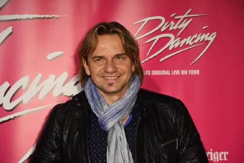 Musician Jens Streifling , at 26 10 2017 in Cologne to German premiere the Musical Dirty Dancing