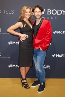 Kerstin Linnartz and Falk Willy Wild award Ceremony the McFit New Body Award in Berlin at 26 10 2017 McFit New Body Award